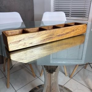Reclaimed Wood Divider Tray